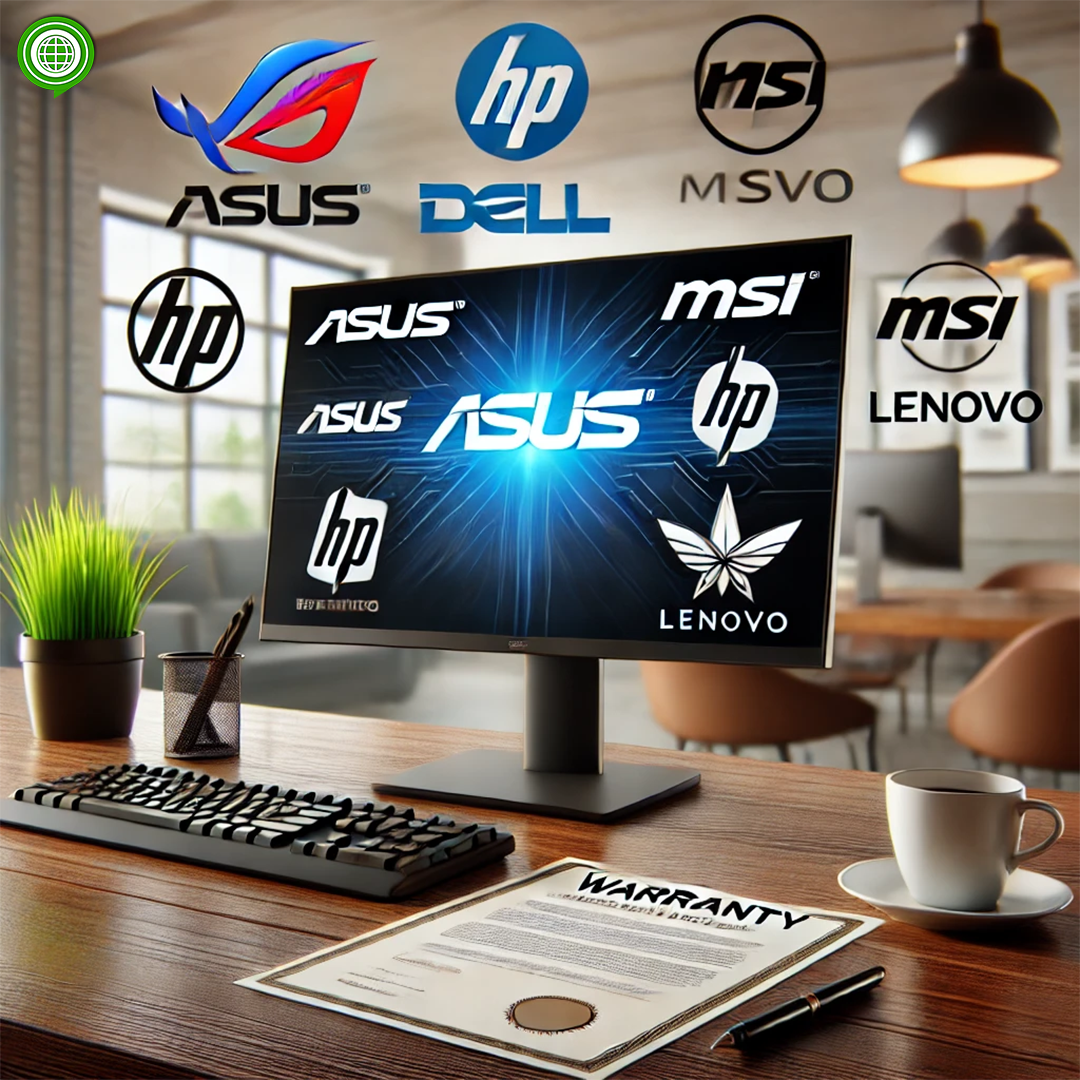 بررسی گارانتی تجهیزات کامپیوتری برندهای مختلف