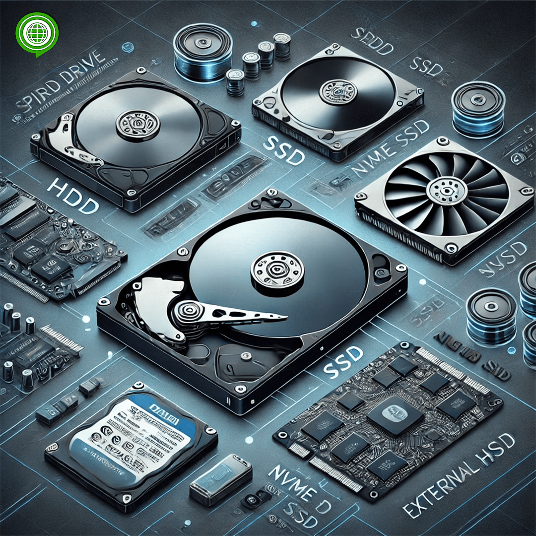 معرفی انواع هارد دیسک و کاربردهای آن‌ها