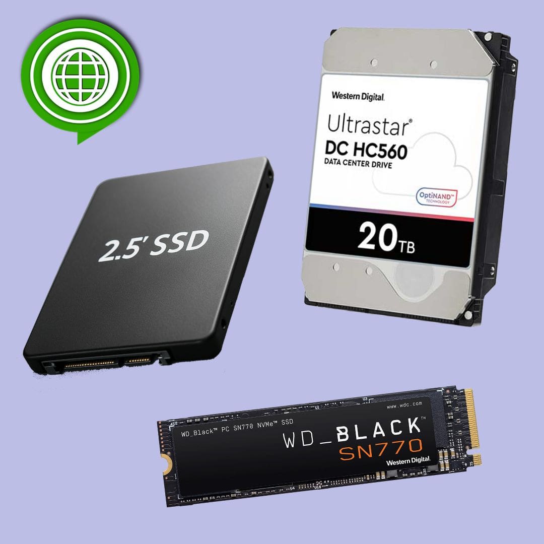 انواع هارد و انتخاب صحیح