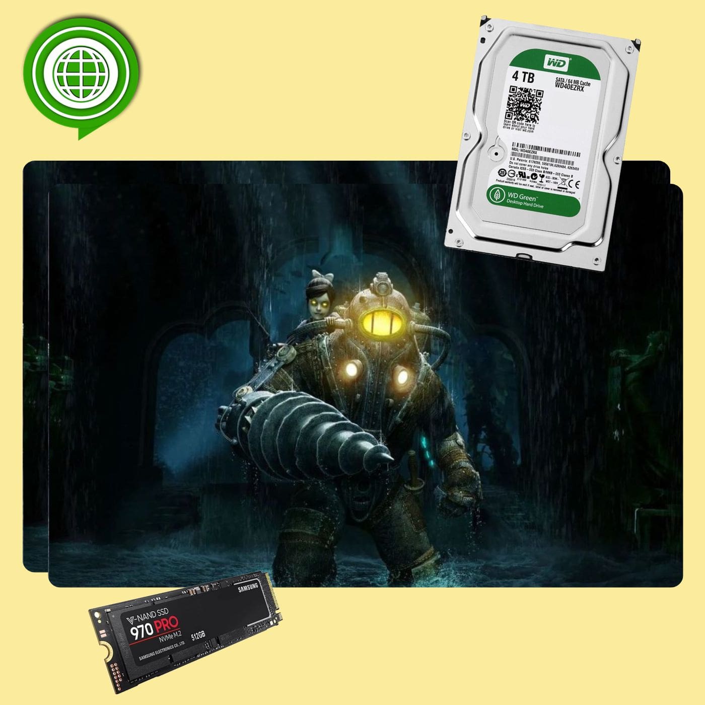 معیارهای مقایسه HDD و NVMe