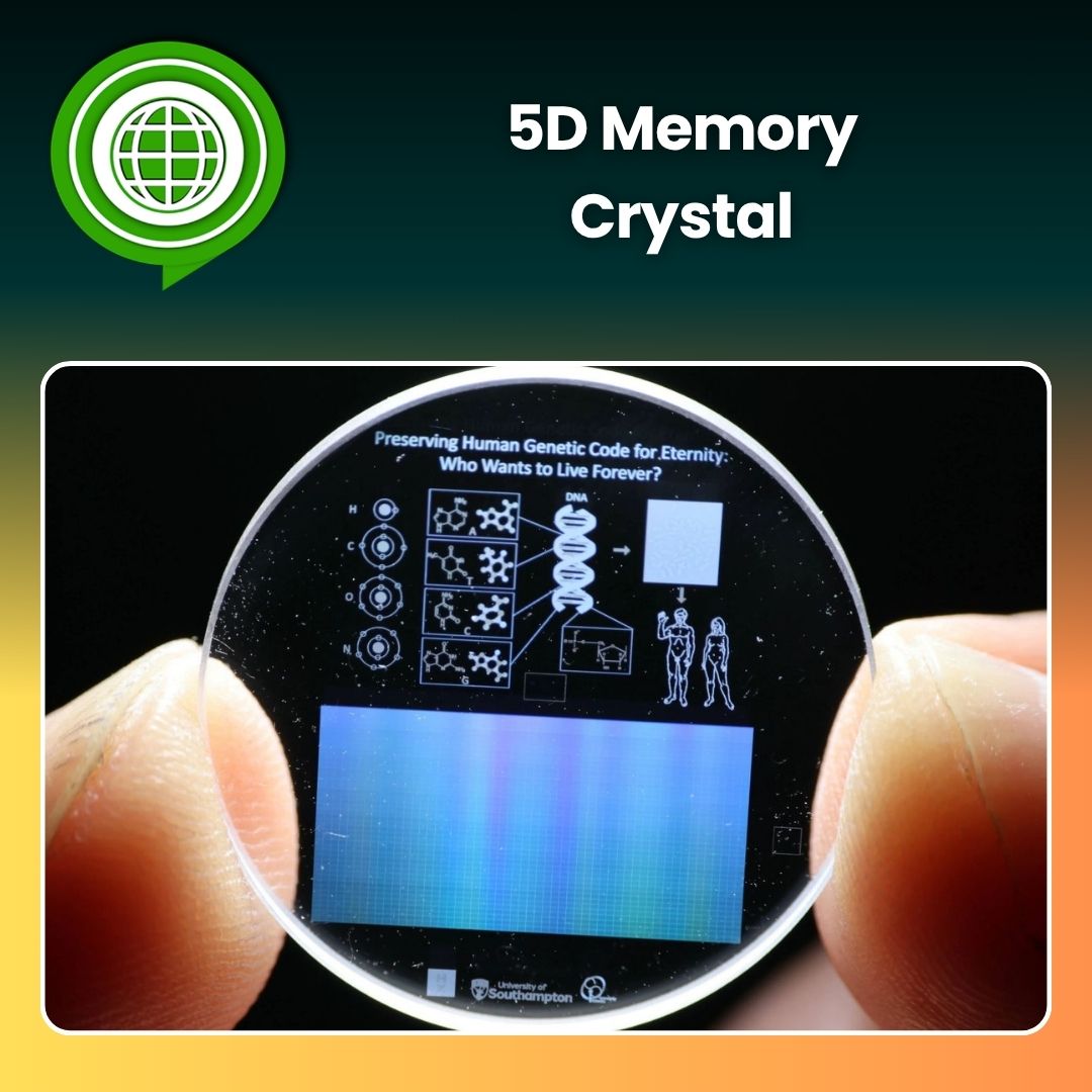 كریستال حافظه‌ی ۵بعدی