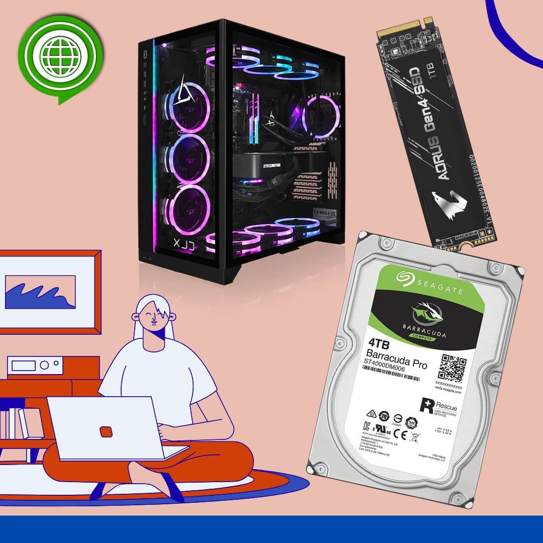پیکربندی‌های پیشنهادی HDD و SSD